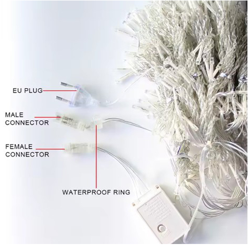 LED 3metre Curtain String Light